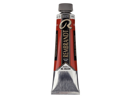 Farba olejna - Rembrandt - Transparent Oxide Red, 40 ml