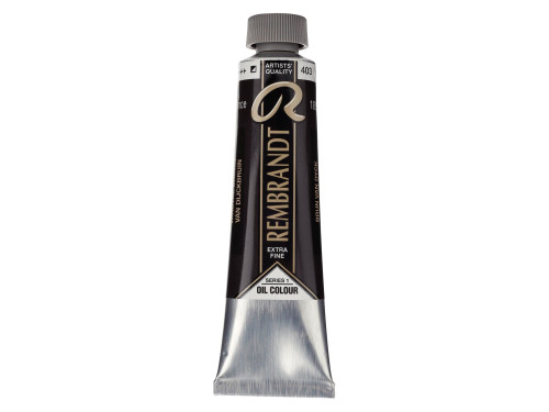 Oil paint in tube - Rembrandt - Vandyke Brown, 40 ml