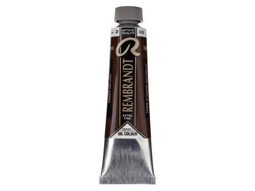 Oil paint in tube - Rembrandt - Raw Umber, 40 ml
