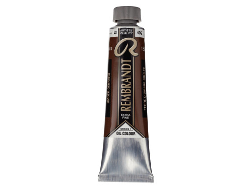 Farba olejna - Rembrandt - Burnt Umber, 40 ml