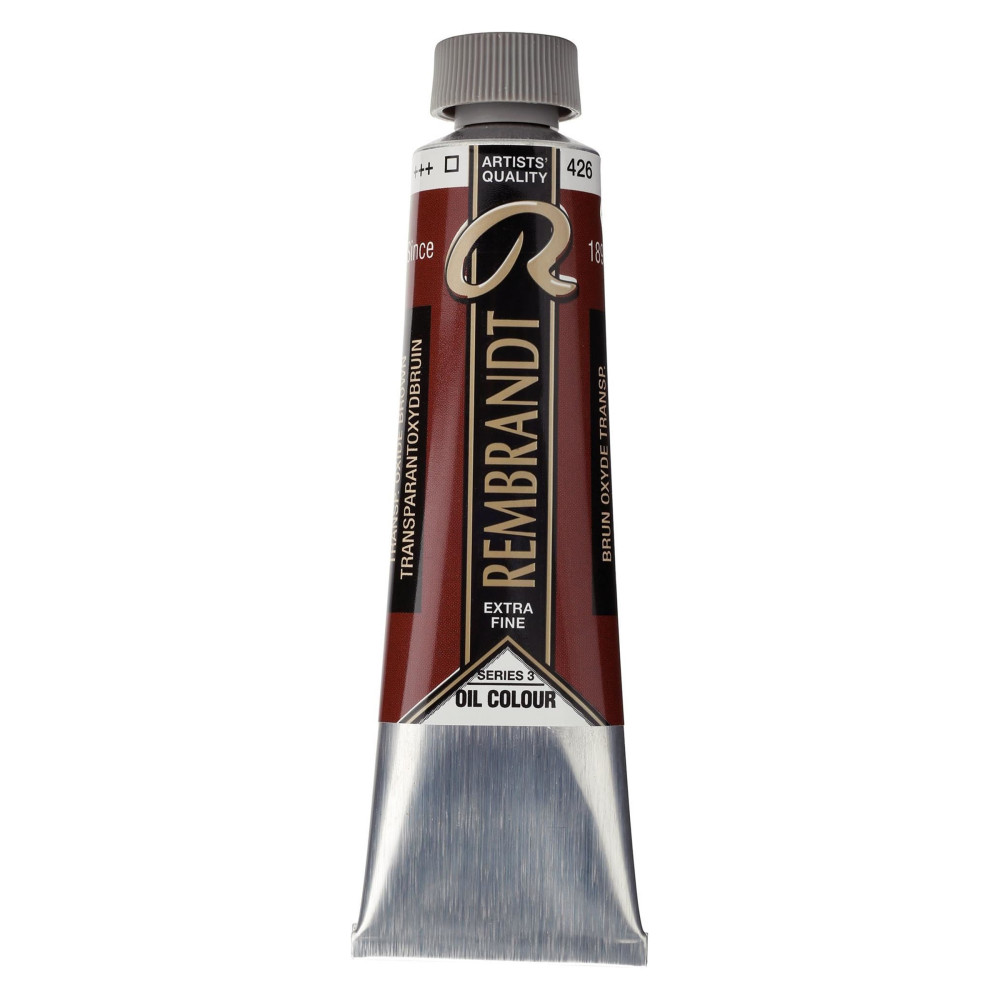 Oil paint in tube - Rembrandt - Transparent Oxide Brown, 40 ml