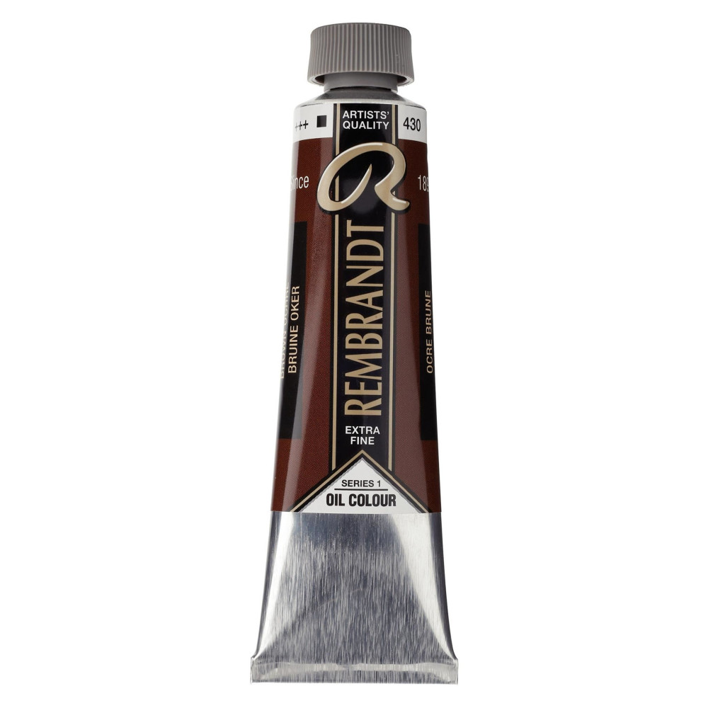 Oil paint in tube - Rembrandt - Brown Ochre, 40 ml