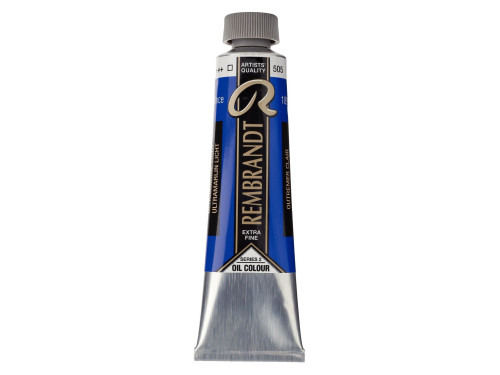 Oil paint in tube - Rembrandt - Ultramarine Light 505, 40 ml