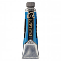 Oil paint in tube - Rembrandt - Cerulean Blue, 40 ml
