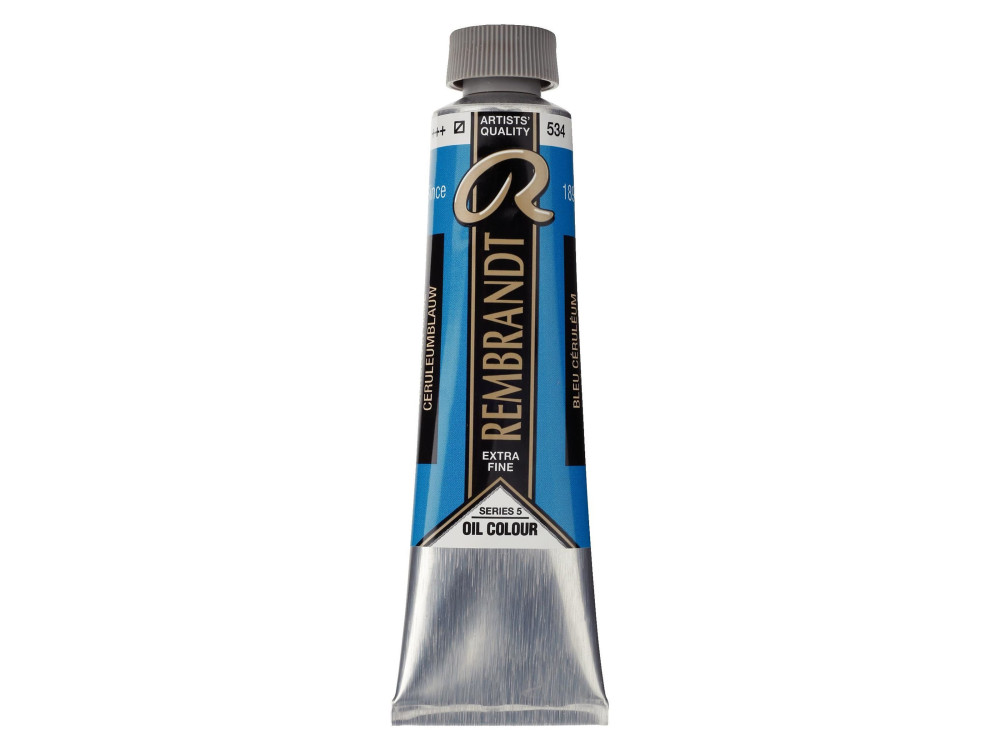 Farba olejna - Rembrandt - Cerulean Blue, 40 ml
