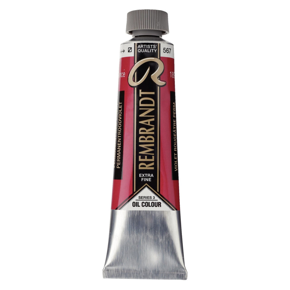 Oil paint in tube - Rembrandt - Permanent Red Violet, 40 ml