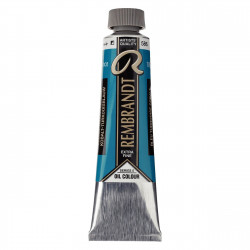 Oil paint in tube - Rembrandt - Cobalt Turquoise Blue, 40 ml