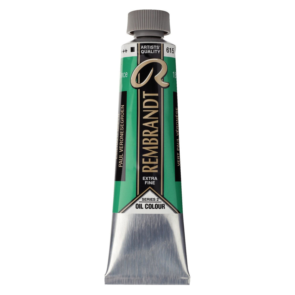 Oil paint in tube - Rembrandt - Emerald Green, 40 ml