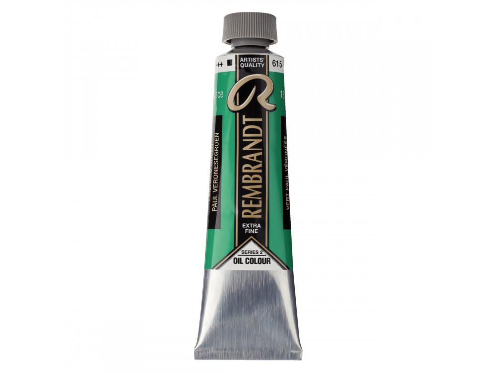 Oil paint in tube - Rembrandt - Emerald Green, 40 ml