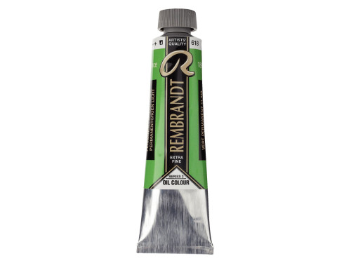 Oil paint in tube - Rembrandt - Permanent Green Light, 40 ml