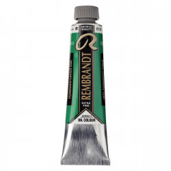 Oil paint in tube - Rembrandt - Permanent Green Deep, 40 ml