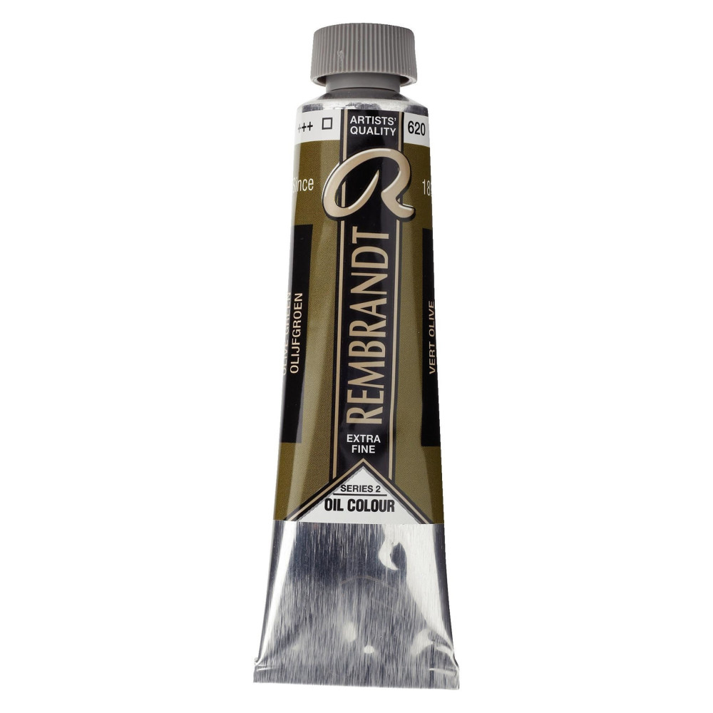 Oil paint in tube - Rembrandt - Olive Green, 40 ml