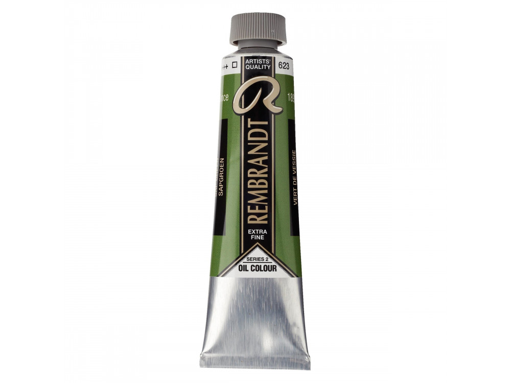 Oil paint in tube - Rembrandt - Sap Green, 40 ml