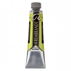 Oil paint in tube - Rembrandt - Permanent Yellowish Green, 40 ml
