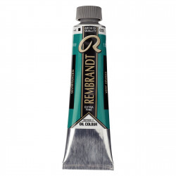 Oil paint in tube - Rembrandt - Sevres Green, 40 ml