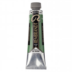 Farba olejna - Rembrandt - Chromium Oxide Green, 40 ml