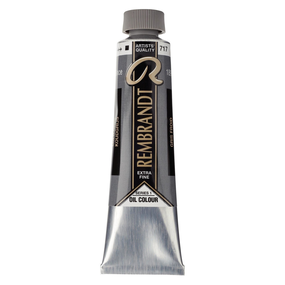 Oil paint in tube - Rembrandt - Cold Grey, 40 ml
