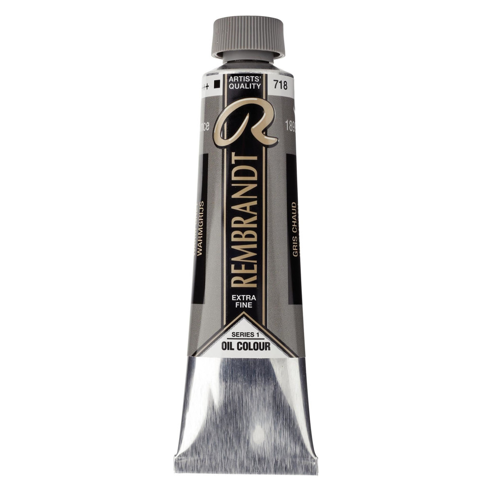 Oil paint in tube - Rembrandt - Warm Grey, 40 ml