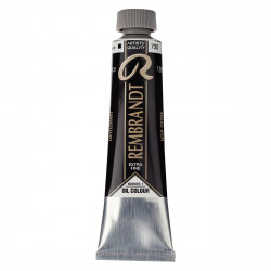 Oil paint in tube - Rembrandt - Oxide Black, 40 ml