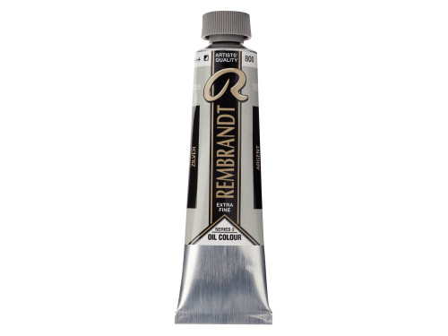 Oil paint in tube - Rembrandt - Silver, 40 ml
