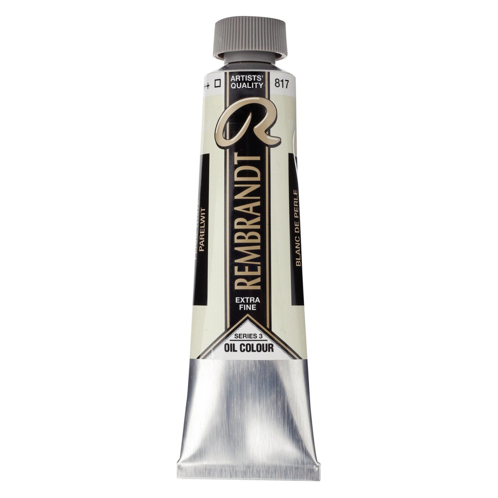 Oil paint in tube - Rembrandt - Pearl White, 40 ml
