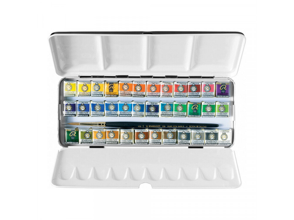 Set of watercolor paints in box - Rembrandt - 36 colors