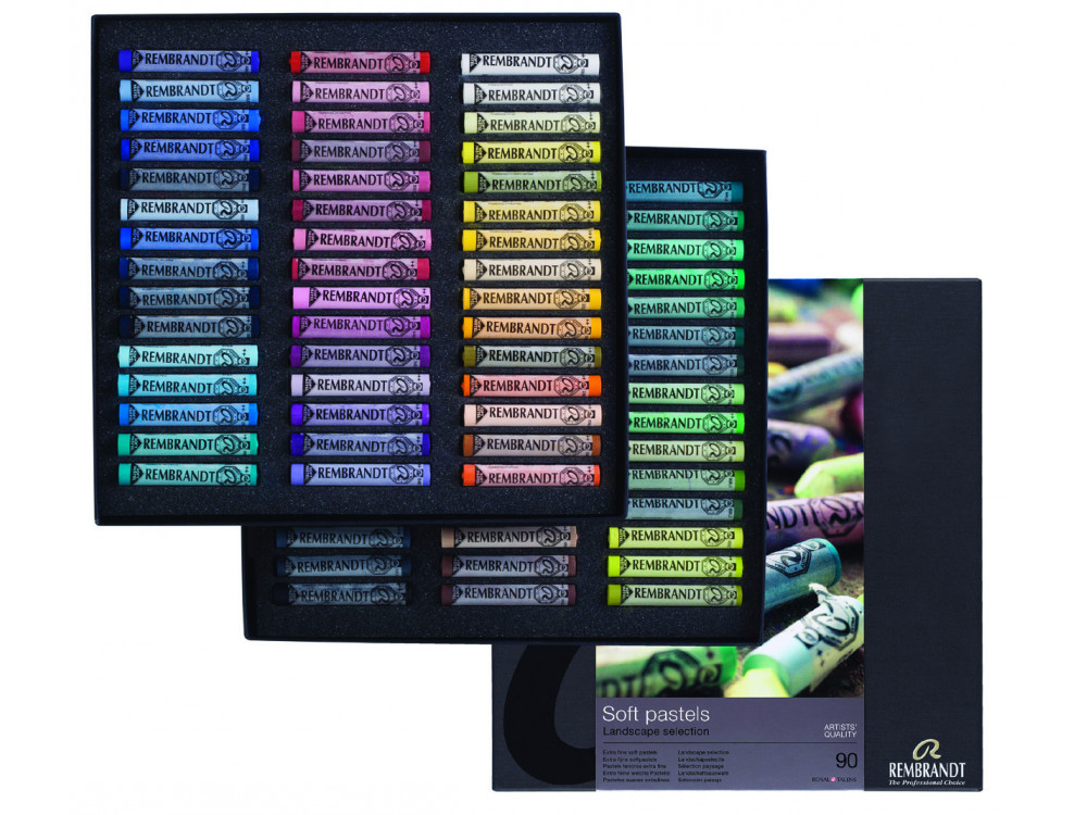 Set of Landscape Selection Soft pastels - Rembrandt - 90 pcs.