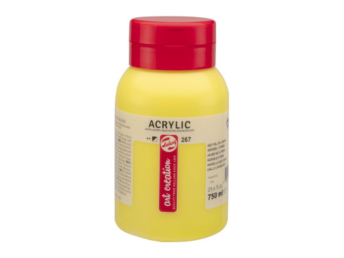 Acrylic paint - Talens Art Creation - Azo Yellow Lemon, 750 ml