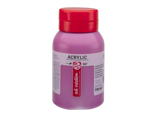 Farba akrylowa - Talens Art Creation - Permanent Red Violet, 750 ml