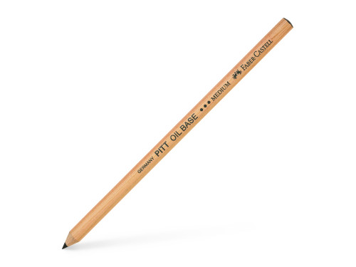 Kredka olejna Pitt - Faber-Castell - Black, średnia