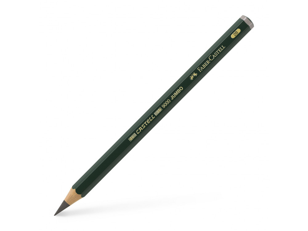 Ołówek Jumbo 9000 - Faber-Castell - 2B