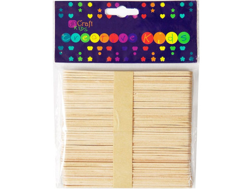 Creative Sticks - DpCraft - natural, 50 pcs.