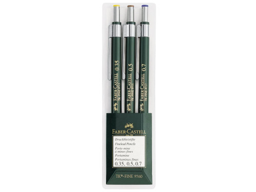 Clutch pencil set TK Fine - Faber-Castell - 3 pcs.