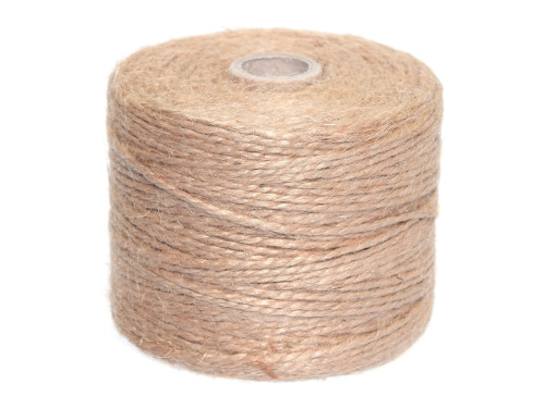 Jute natural cord - 2 mm, 500 g, 300 m