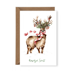Greeting, Christmas card -...