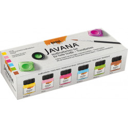 Javana light fabric paints - Kreul - 6 x 20 ml