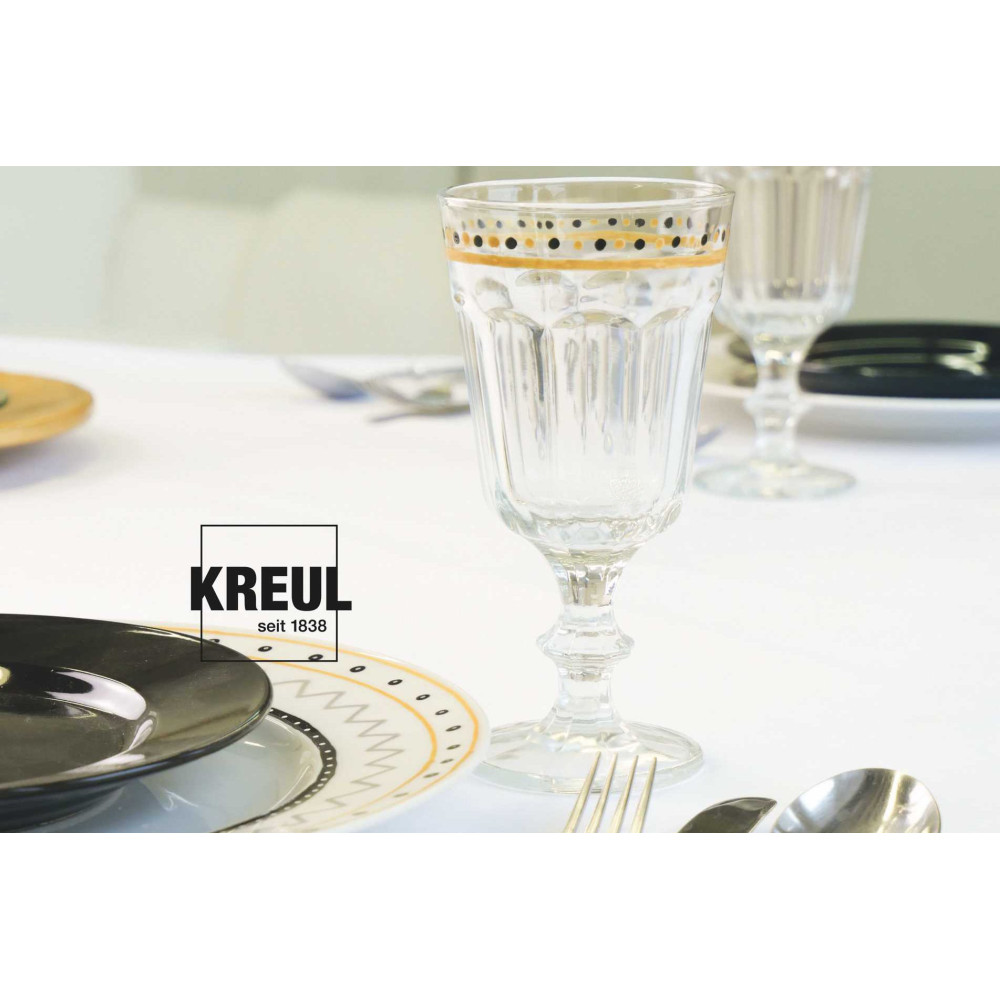 Glass & Porcelain Pen - Kreul - brillant gold