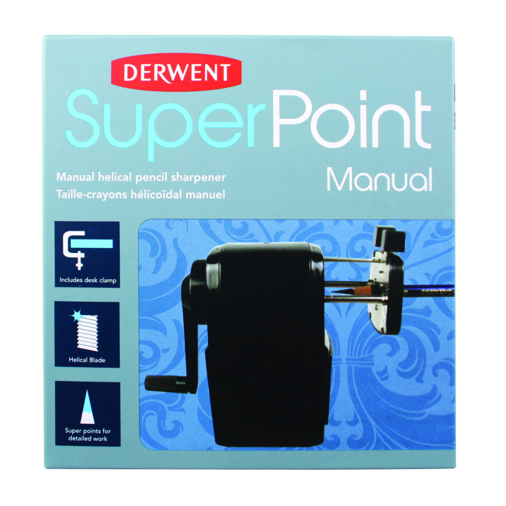Temperówka na korbkę Super Point Manual - Derwent