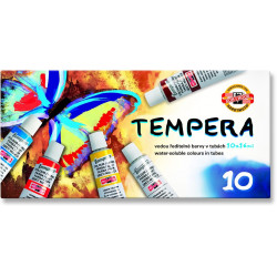 Tempera Paint Set - Koh-I-Noor - 10 colors, 16 ml