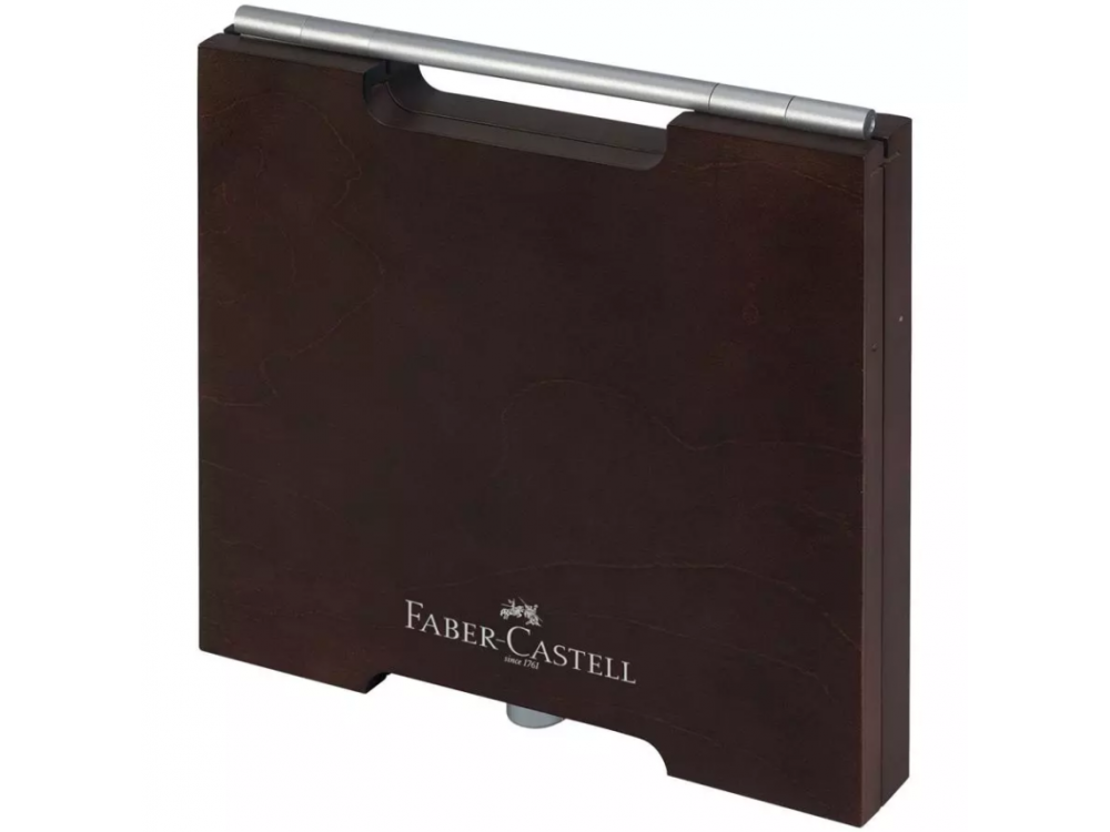 Pitt Monochrome set in wooden case - Faber-Castell - 85 pcs.