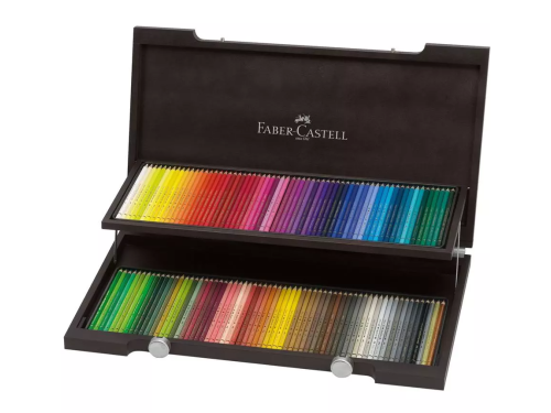 Set of Polychromos pencils in wooden case - Faber-Castell - 120 pcs.