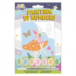 Painting by numbers set for kids Craft Planet - DpCraft - Fairy