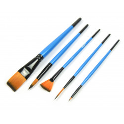 Set of Watercolour brushes - Zieler - 5 pcs.