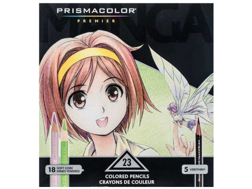 Zestaw kredek Premier Manga - Prismacolor - 23 kolory