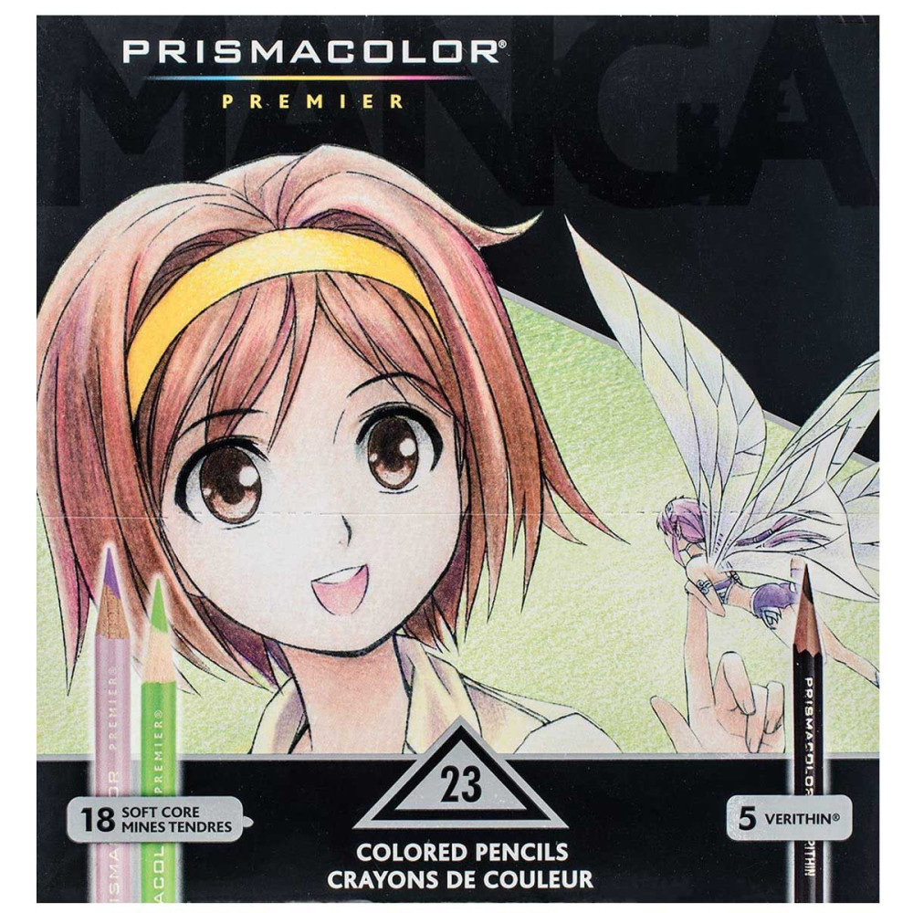 Manga Premier pencils set - Prismacolor - 23 colors