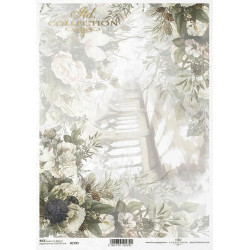 Decoupage rice paper A4 - ITD Collection - R1793