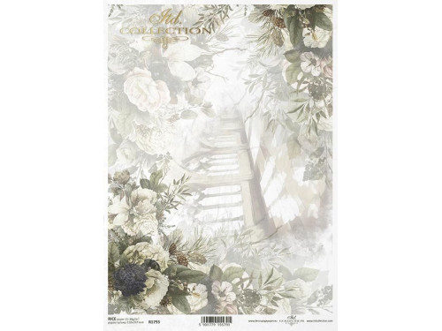 Decoupage rice paper A4 - ITD Collection - R1793