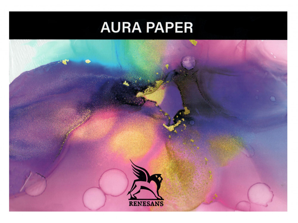 Aura ink pad A4 - Renesans - 170 g, 10 sheets
