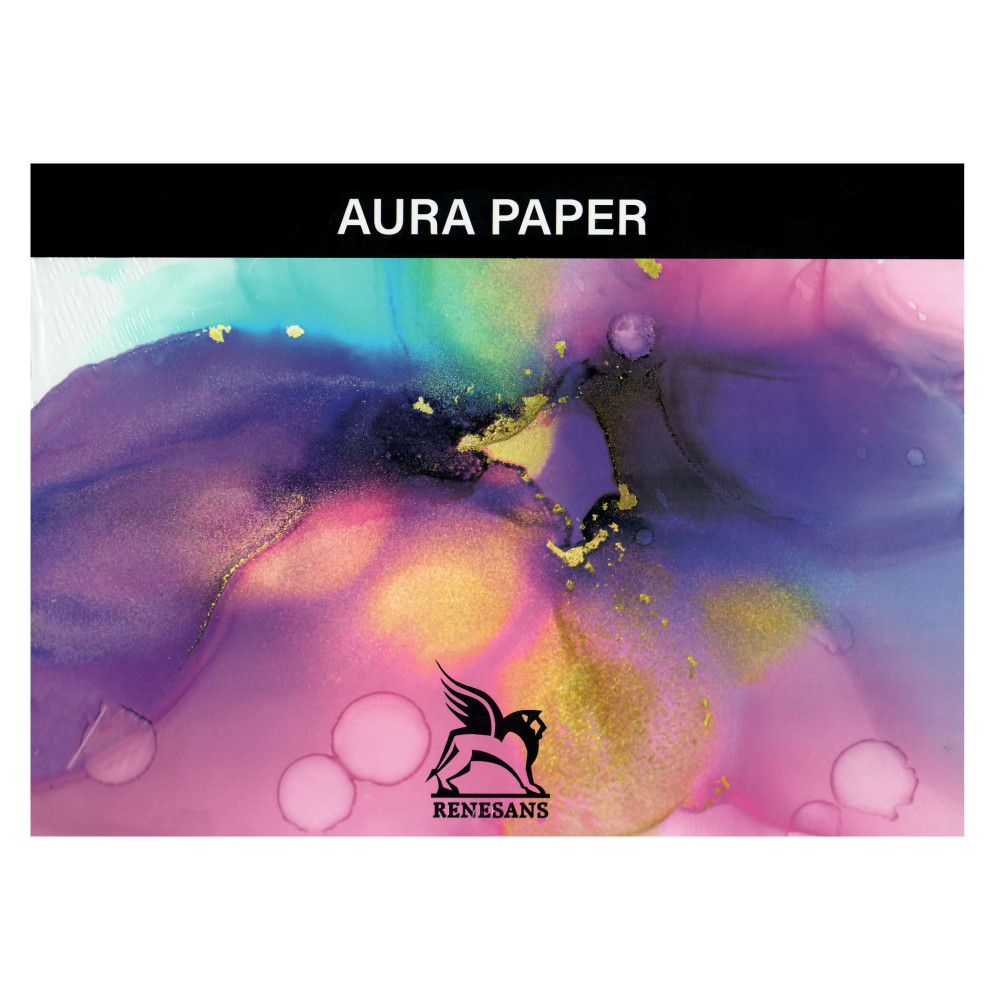 Aura ink pad A4 - Renesans - 300 g, 10 sheets