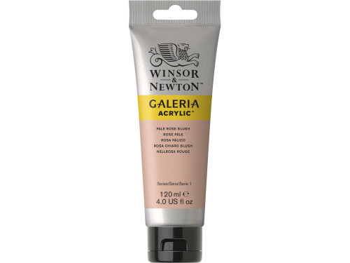 Acrylic paint Galeria - Winsor & Newton - Pale Rose Blush, 120 ml